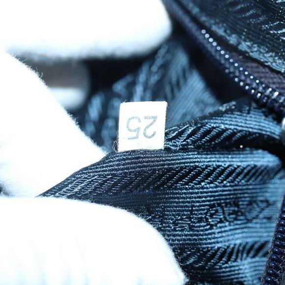 PRADA Hand Bag Nylon Navy Auth bs16112 - Picture 12 of 16